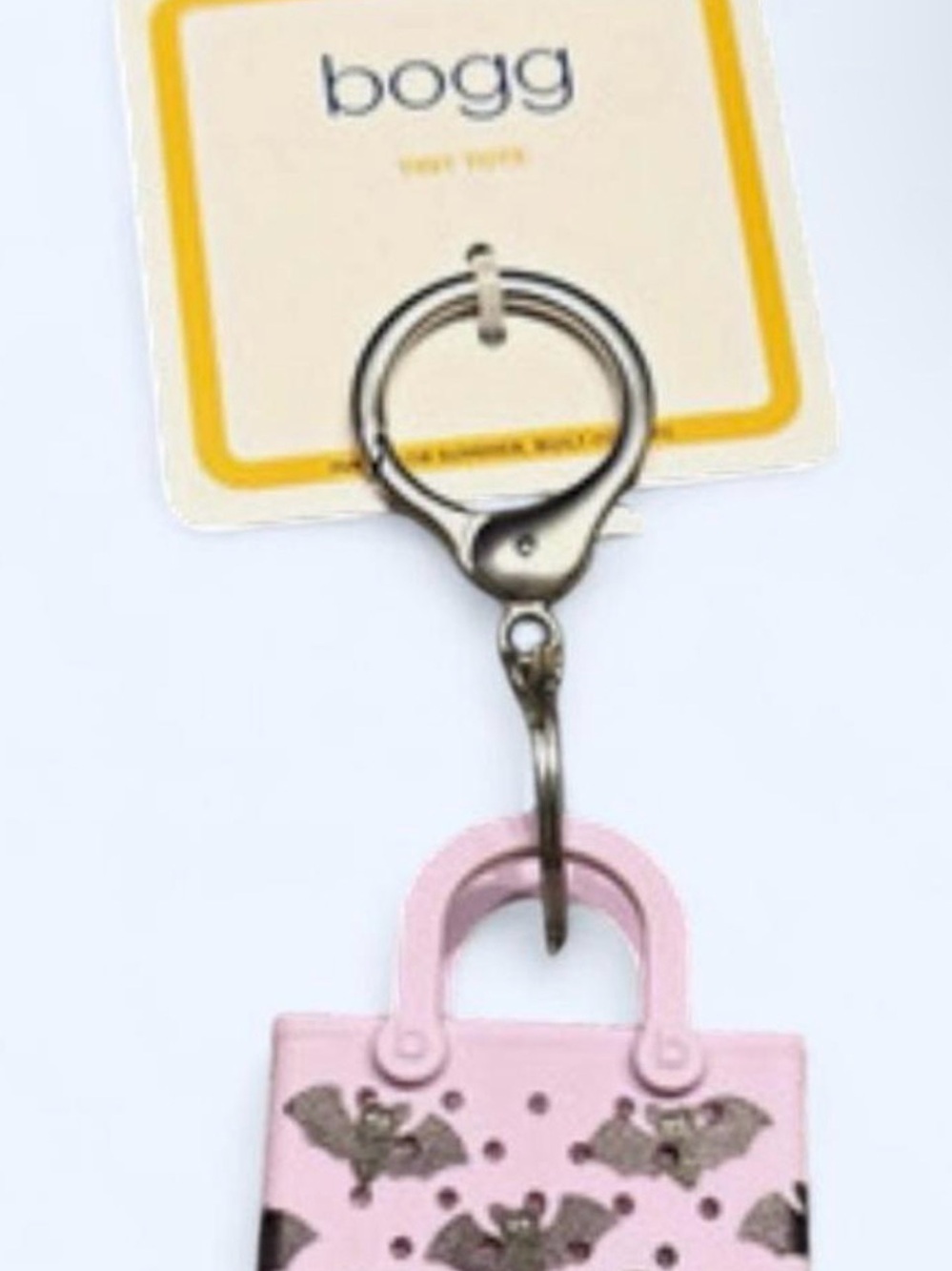 BOGG BAG Pink Bat Mini Purse Keychain